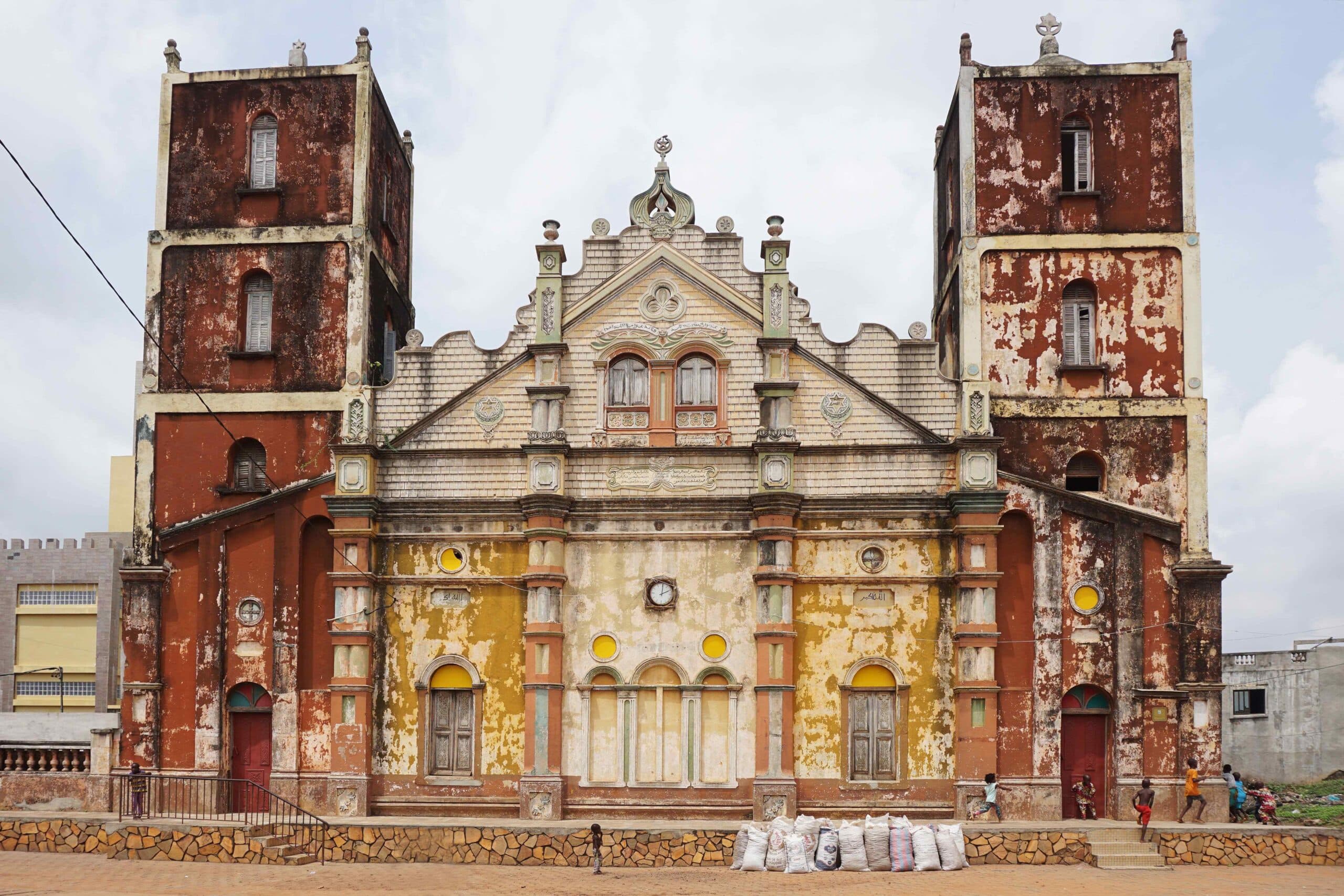 La grande mosquée afro-brésilienne de Porto-Novo, Bénin