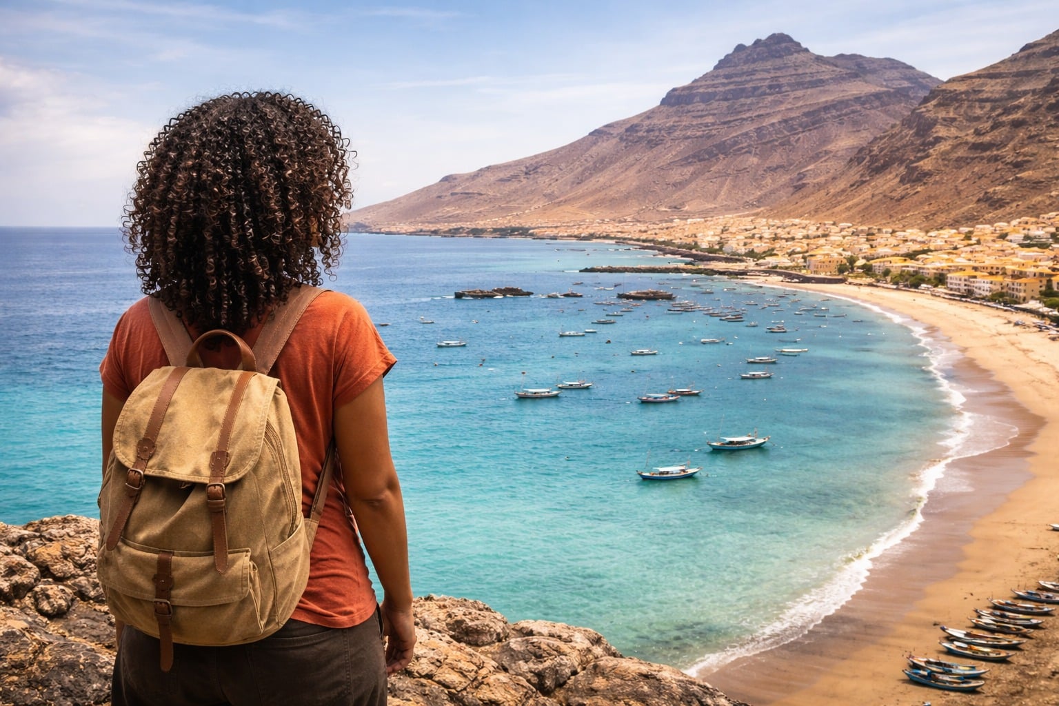 Coucher de soleil africain