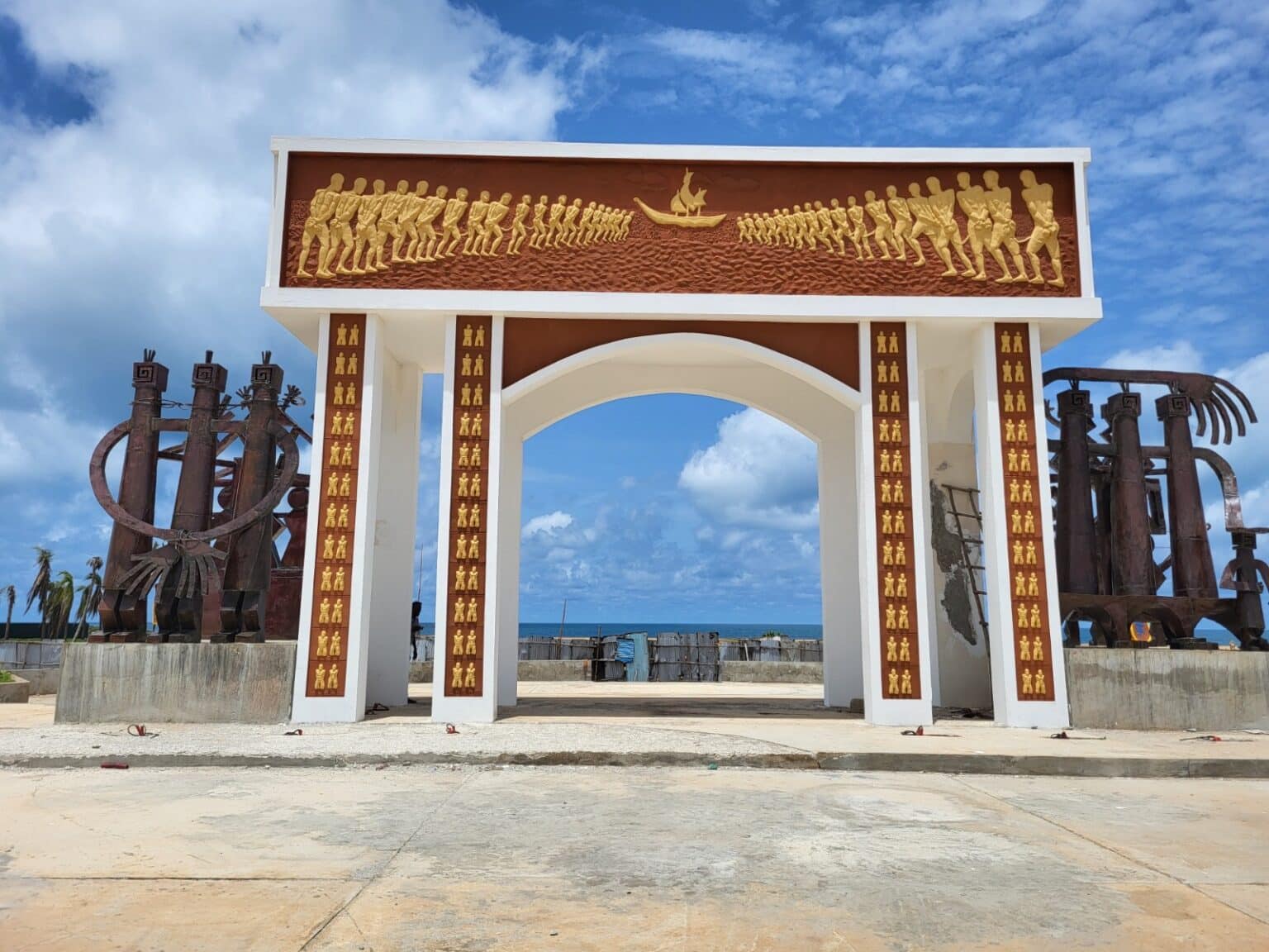La Porte du Non-Retour à Ouidah, Bénin – mémorial de la traite négrière