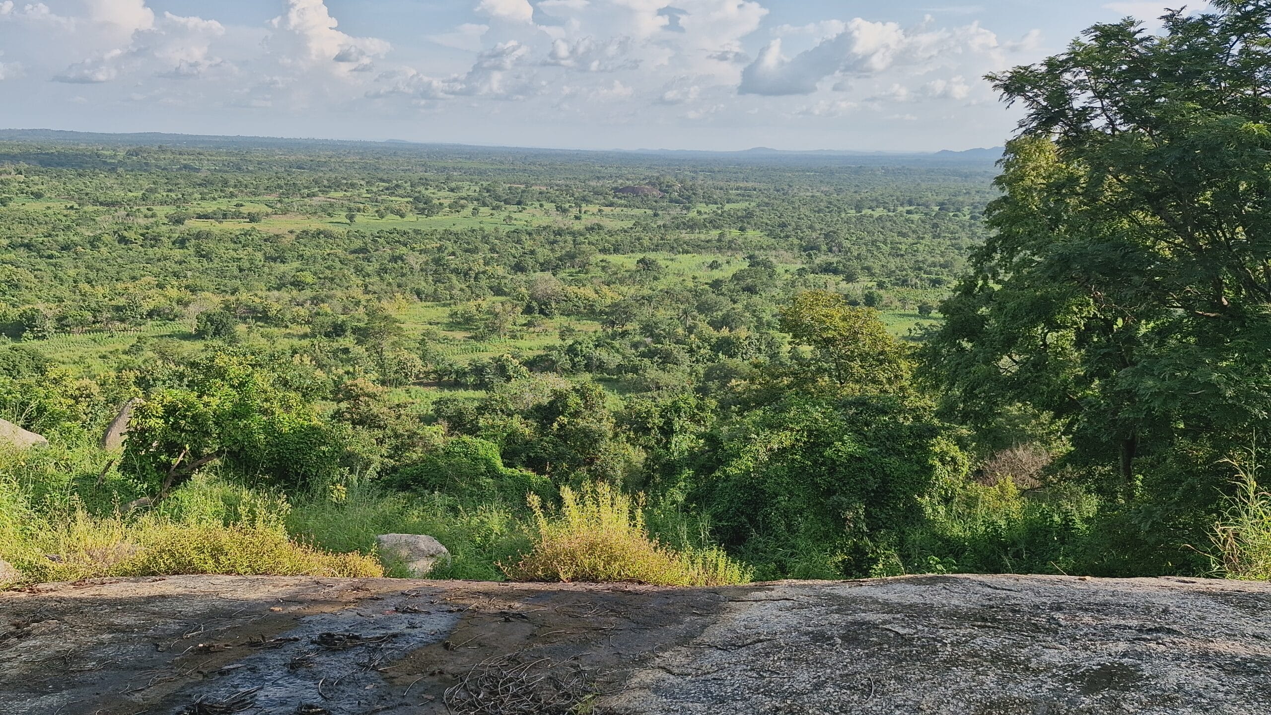 Panorama inselberg Dassa-Zounmè, Bénin — Wa Africa