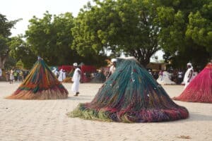 Les danses de zangbeto lors du vodun days
